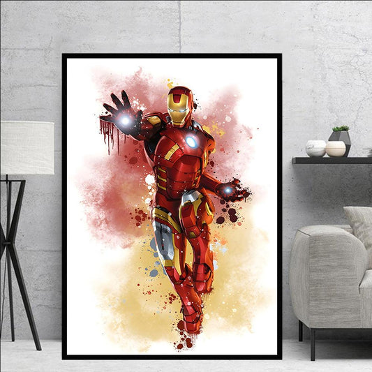 Ironman Marvel Painting Poster - Aesthetic Wall Decor