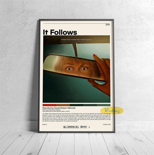 It Follows Polaroid Horror Movie Wall Art Poster - Aesthetic Wall Decor