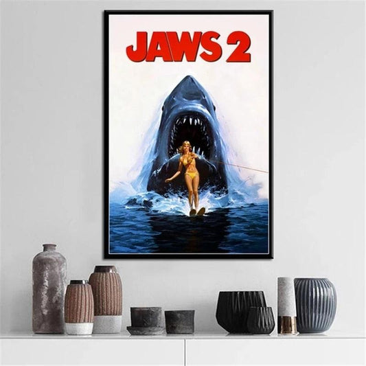 Jaws 2 Movie Poster - Aesthetic Wall Decor