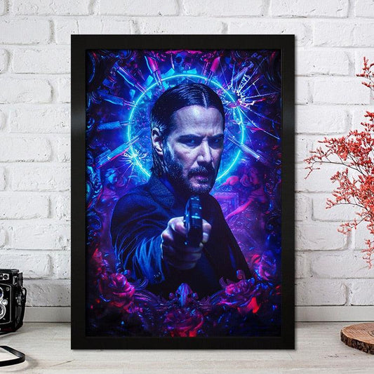 John Wick 3 Parabellum Movie Wall Art Poster - Aesthetic Wall Decor