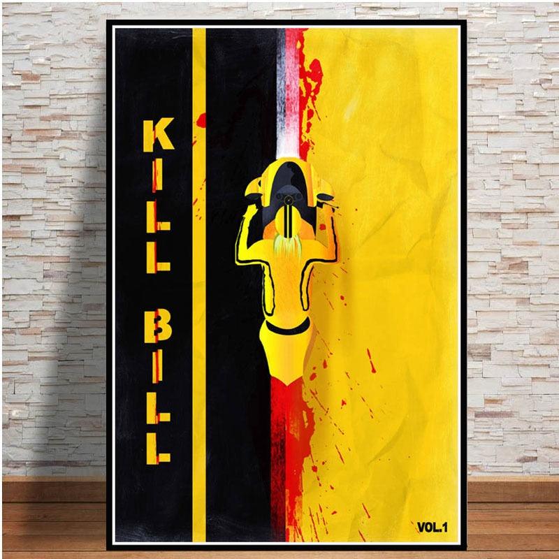 Kill Bill Movie Painting Poster - Aesthetic Wall Decor