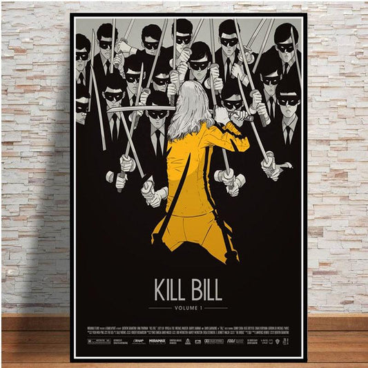 Kill Bill Movie Poster - Aesthetic Wall Decor