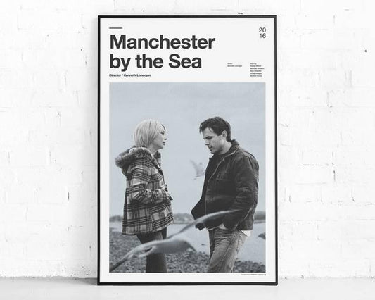 Manchester By The Sea Movie Poster, Minimalist Wall Art Poster - Aesthetic Wall Decor