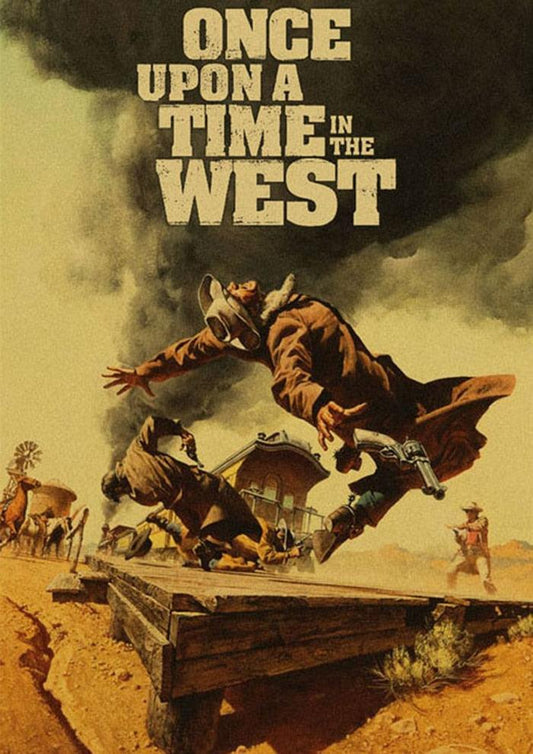 Once Upon a Time in the West Classic Movie Poster - Aesthetic Wall Decor