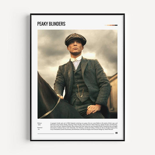 Peaky Blinders Thomas Shelby Cillian Murphy Polaroid TV Series Wall Art Poster - Aesthetic Wall Decor