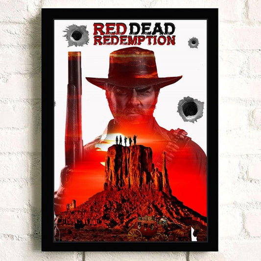 Red Dead Redemption Arthur Morgan Poster - Aesthetic Wall Decor