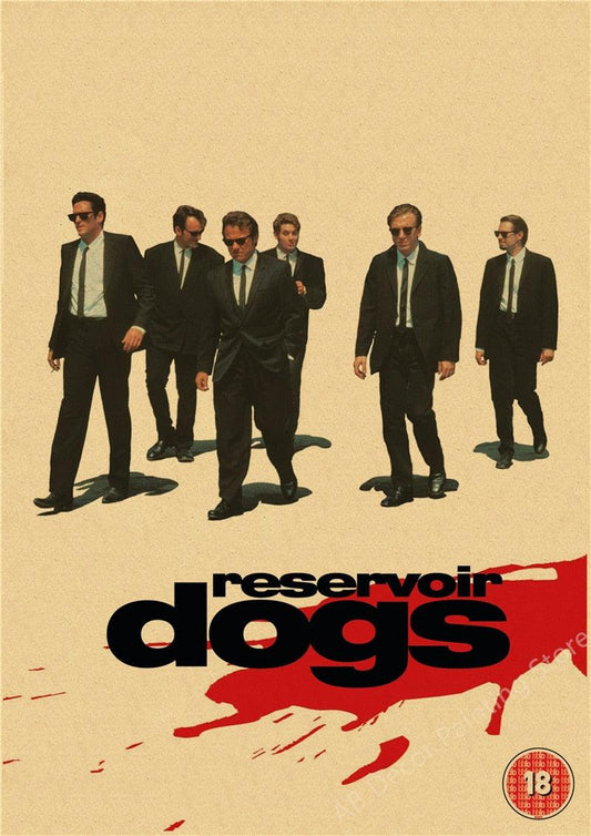 Reservoir Dogs Classic Movie Poster - Aesthetic Wall Decor