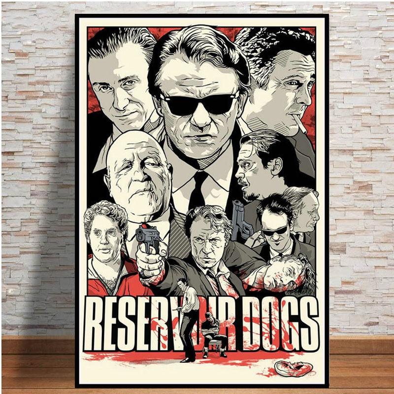 Reservoir Dogs Comic Movie Poster - Aesthetic Wall Decor