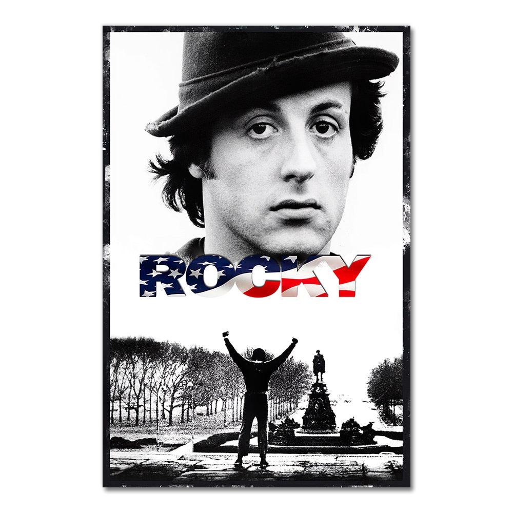 Rocky 70s Boxing Movie Poster - Aesthetic Wall Decor
