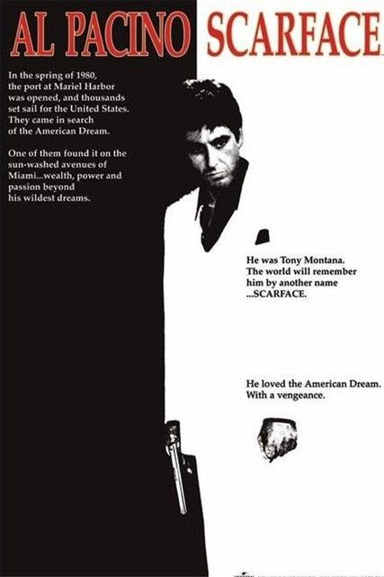 Scarface Movie Poster - Aesthetic Wall Decor