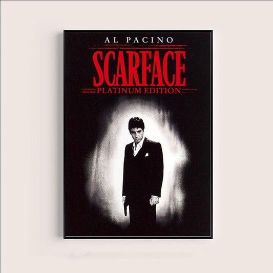 Scarface Platinum Edition Movie Wall Art Poster - Aesthetic Wall Decor