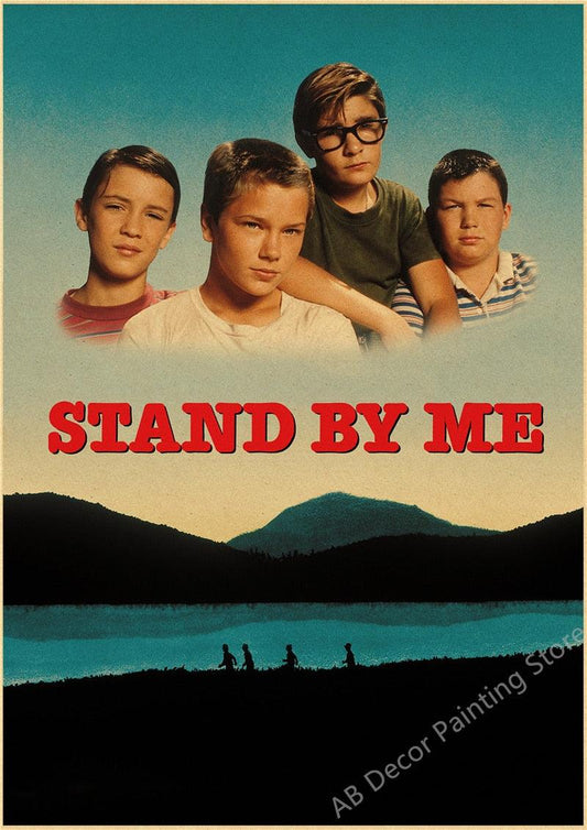 Stand By Me Classic Movie Poster - Aesthetic Wall Decor