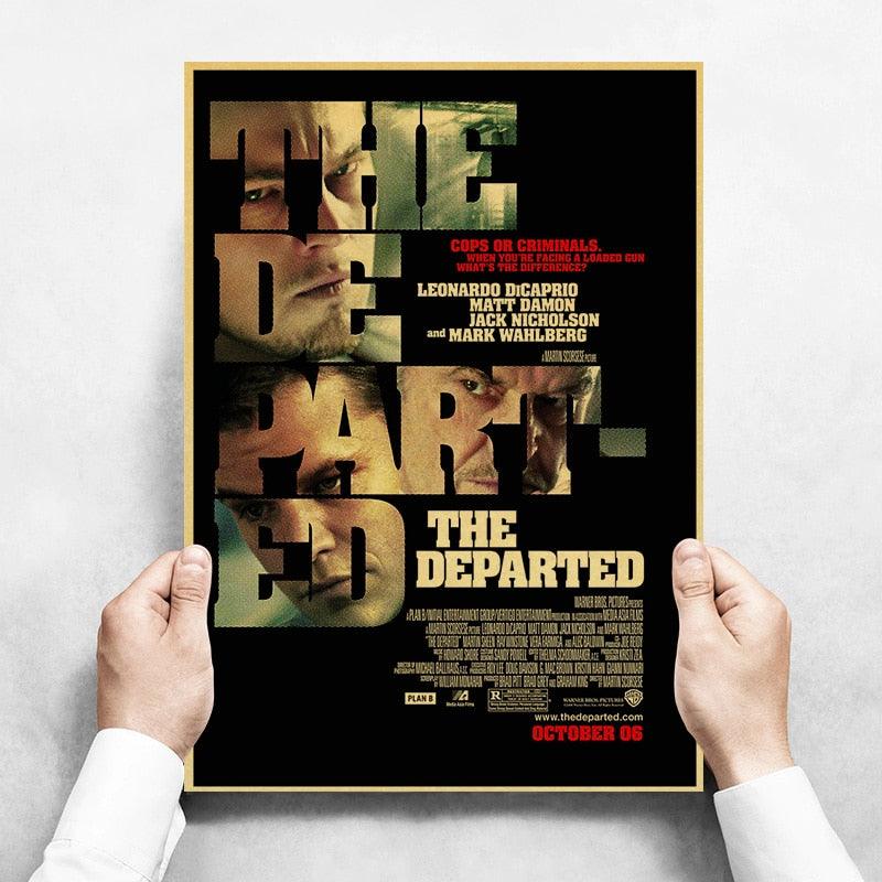 The Departed Classic Movie Poster - Aesthetic Wall Decor