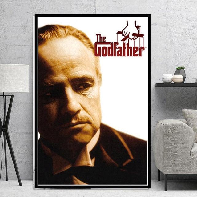 The Godfather Puppet Hand Movie Poster - Aesthetic Wall Decor