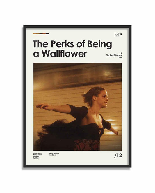 The Perks Of Being A Wall Flower Minimalist Movie Wall Art Poster - Aesthetic Wall Decor