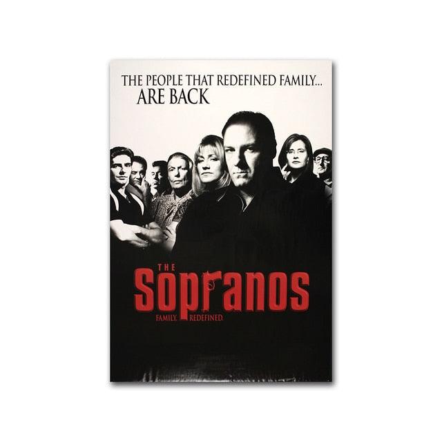 The Sopranos Season 2 Classic TV Series Wall Art Poster – Aesthetic ...