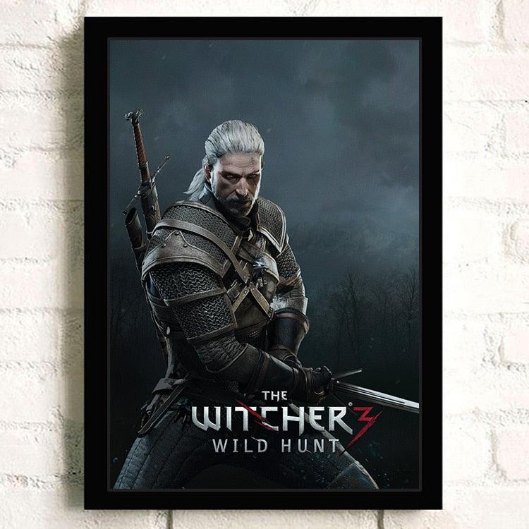 The Witcher 3 Wild Hunt Video Game Wall Art Poster - Aesthetic Wall Decor