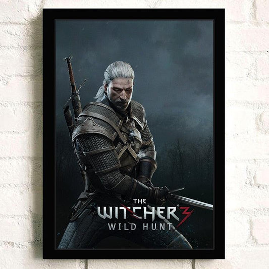 The Witcher 3 Wild Hunt Video Game Wall Art Poster - Aesthetic Wall Decor