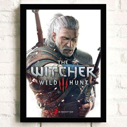 The Witcher Wild Hunt 3 Video Game Wall Art Poster - Aesthetic Wall Decor