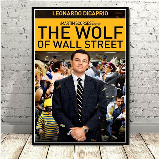 The Wolf of Wall Street Movie Poster - Aesthetic Wall Decor