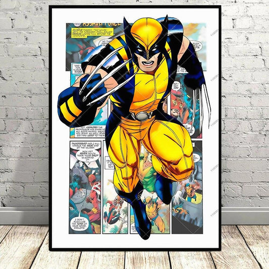 X-Man Marvel Superhero Comic Poster - Aesthetic Wall Decor